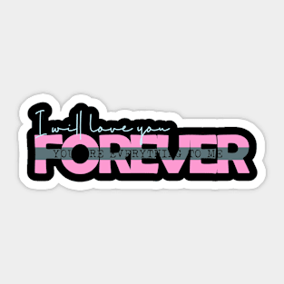 Forever Love Sticker